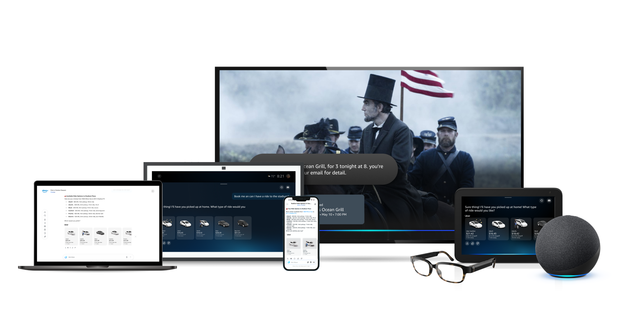 Uber Rides for Alexa+