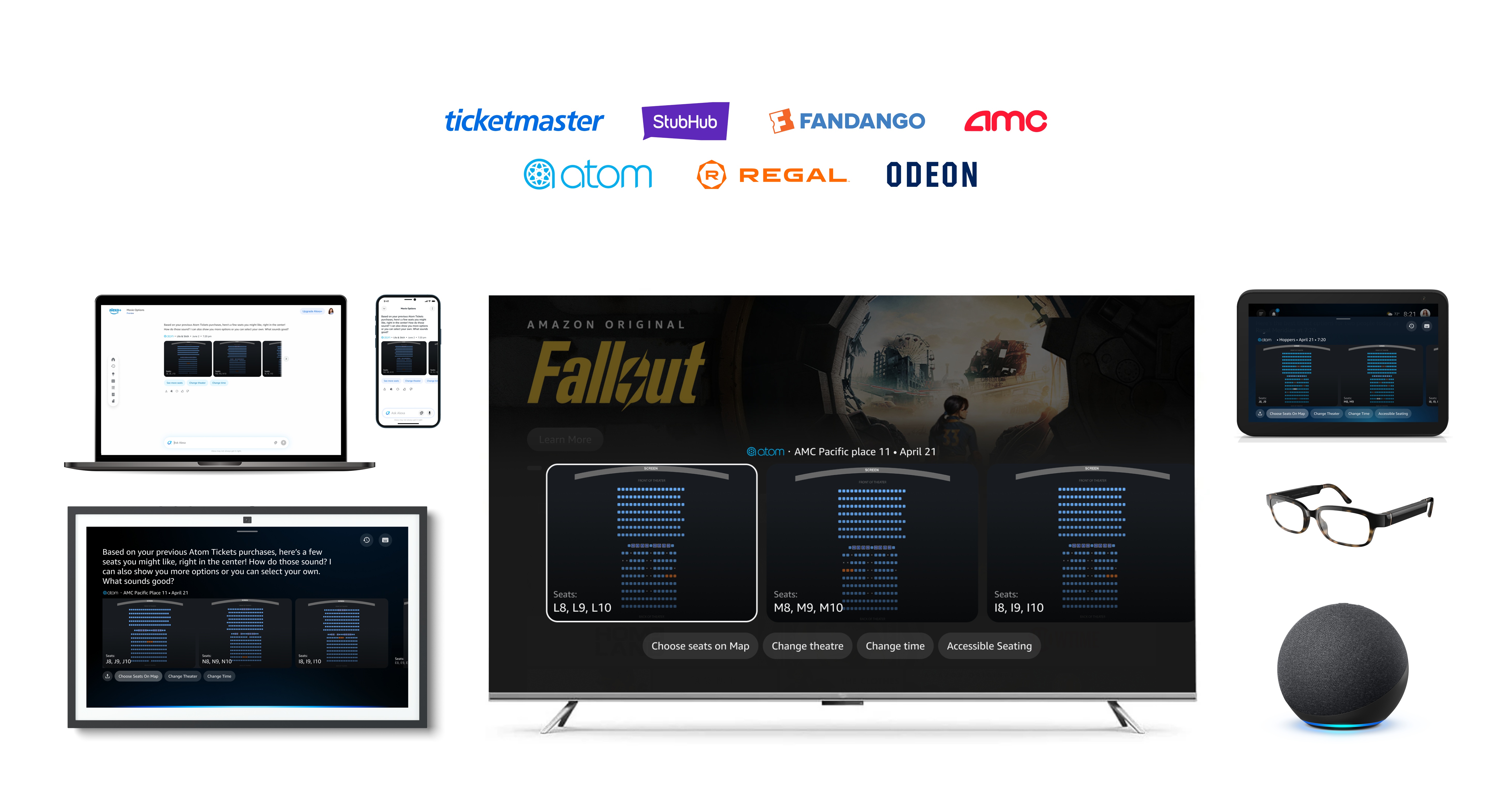 Movie and Event Ticketing for Alexa+ overview